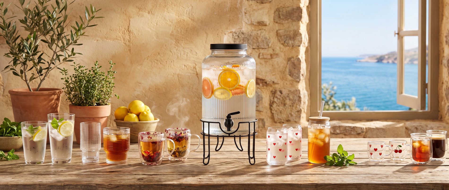 Banner 8 Drinkware