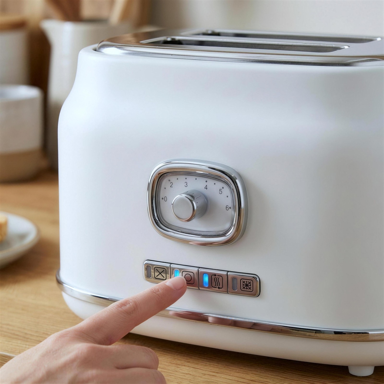 Easy-touch function buttons